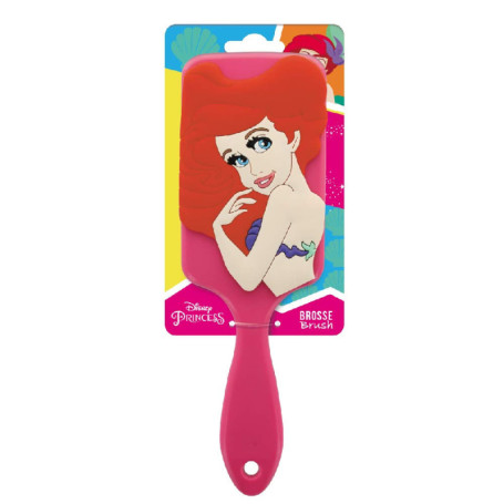 DISNEY Princesses - Brosse à cheveux silicone 3D ARIEL - Princess - Tous types de cheveux