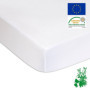 Easy Dort Lot de 2 Protèges Matelas, alèses 40x80 cm, Couffin & Berceau Bébé 40 x 80 cm, Imperméable & Silencieux, Blanc, Éponge