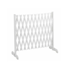 FACILITYS - Barrière de Sécurité Extensible, de 27 à 250 x 87 cm - Barriere de Securite Enfant, Chien sans Perçage en Plastique 
