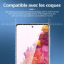 NEW'C Lot de 3, Verre Trempé pour Samsung Galaxy S20 FE / S20 FE 5G, Film Protection écran -sans Bulles d'air -Ultra Résistant (