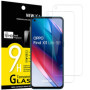 NEW'C Lot de 2, Verre Trempé pour Oppo Find X3 Lite, Film Protection écran -sans Bulles d'air -Ultra Résistant (0,33mm HD Ultra 