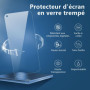 NEW'C Lot de 3, Verre Trempé pour Google pixel 4a 4G, Film Protection écran efficace contre les Rayures - sans Bulles - Ultra Ré