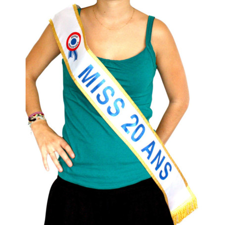 Generique - Echarpe Miss 20 Ans