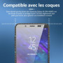 NEW'C Lot de 2, Verre Trempé pour Samsung Galaxy A6 (SM-A600F) Film Protection écran sans Bulles d'air Ultra Résistant (0,33mm H