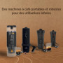 Handpresso – Cafetière 12V Handcoffee Auto 21000 | Machine a cafe voiture - Cafetiere 12v pour dosette Senseo - Cafetiere pour v