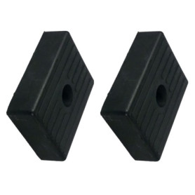 RBD Lot de 2 Patins d'étrave pour remorque Bateau. 130x100x36mm. Livraison Gratuite