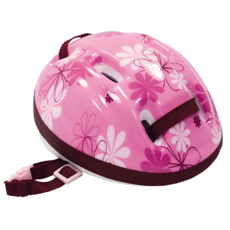 Götz 3401777 Casque de vélo - Casque d'équitation avec Fleurs pour poupées - Convient aux poupées Debout 45 - 50 cm et aux poupé
