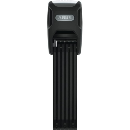 ABUS Antivol pliable Bordo Alarm 6000KA SH avec support - antivol vélo en acier trempé - avec alarme sonore de 100 dB et cylindr