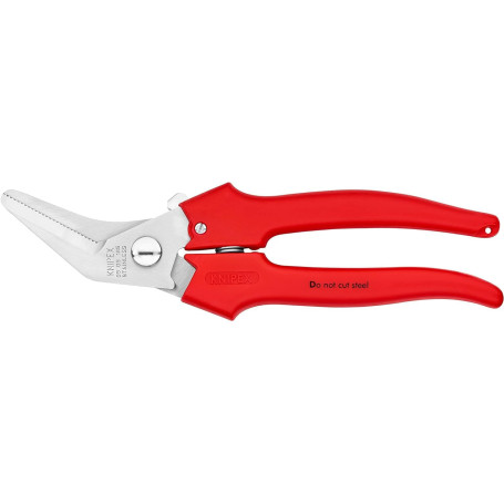 Knipex Cisaille universelle gainage PVC par extrusion 185 mm 95 05 185