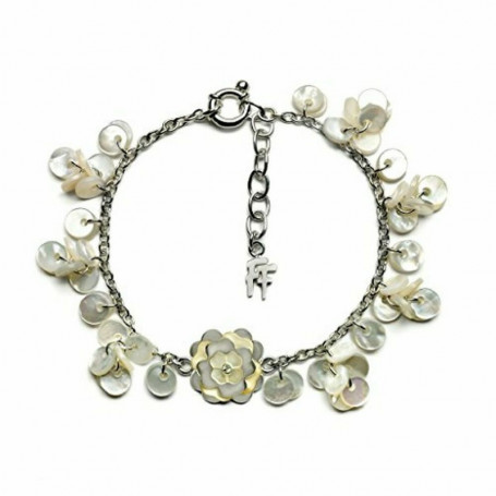 Bracelet Femme Folli Follie 2B14F003WW Acier Nacre noire (23 cm) 39,99 €
