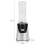 Profi Cook PC-SM 1153 - Appareil à Smoothies pour réduire en purée - fouetter - hacher - secouer ou mélanger - 400 Watts - Coule