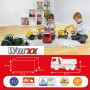 Lena 04610 - Worxx Muldenkipper Mercedes Benz Arocs, ca. 45 cm, Véhicule de chantier pour enfants à partir de 3 ans, robuste cam