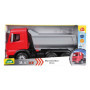 Lena 04610 - Worxx Muldenkipper Mercedes Benz Arocs, ca. 45 cm, Véhicule de chantier pour enfants à partir de 3 ans, robuste cam