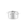Fissler Original-Profi Collection Faitout en Acier Inoxydable (Ø 24 cm, 6,3 l) avec Couvercle Métallique Et Graduation Intérieur