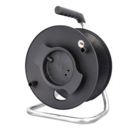 Schwabe 12110 Enrouleur électrique vide, Noir