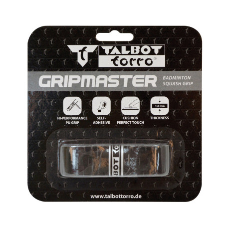 Talbot Torro Overgrip Gripmaster, pour Raquettes de Squash et de Badminton, 449060, Multicolore, Taille Unique