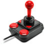 Speedlink COMPETITION PRO EXTRA USB Joystick - Joystick numérique avec DirectInput et micro-interrupteurs, noir-rouge