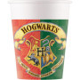 Procos 10137422 – Service de fête S Harry Potter – Poudlard – 52 pièces – 16 assiettes, 16 gobelets, 20 serviettes, vaisselle je