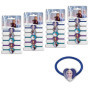 CRAZE Crazy Frozen 29626 Lot de 2 élastiques XL pour Fille 20 Bandeaux Enfants, Accessoires pour Cheveux
