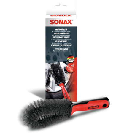 SONAX Brosse pour Jantes (1 pièce) élimine Les saletés tenaces et Difficiles à Atteindre des Jantes en Acier et en Aluminium | R
