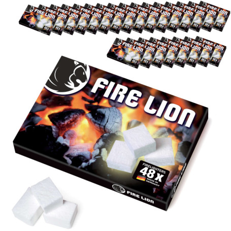 Pack de 1152 Cubes Allume-Feux pour Barbecue, Cheminée, Four, et Pizza - Allumez Le Feu avec Facilité!