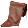 Boland 81993 - Bottes Walker, marron, Accessoire pour costume de pirate, pirate des mers, mousquetaire ou médiéval, Accessoire p