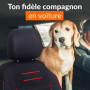 upgrade4cars Housse de Siege Voiture Universelle Noir Rouge | Ensemble de Housses Siège Auto Universel | Couvre Sieges pour Avan