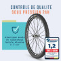 Alphatrail VTT Chambre à Air Vélo Rick 27.5 Pouces SV Presta Valve 2X Ensembles avec Mobilité Garantie I Compatible Pneu Vélo Co
