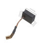 OTOTEC N421362 Lot de 2 balais de charbon à arrêt automatique 6,5 x 12 x 14 mm Compatible avec meuleuse d'angle DeWalt DWE8300S 