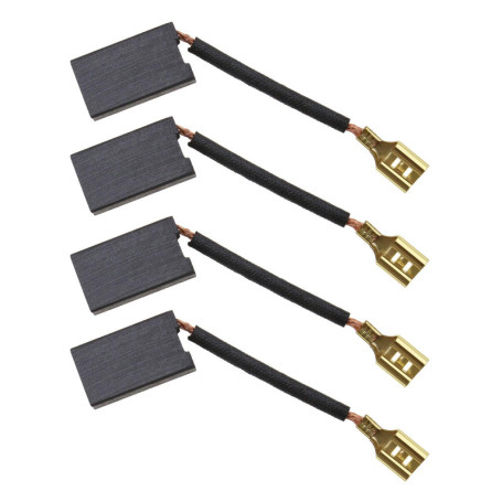 4pcs Balais de Charbon Compatibles pour MACALLISTER COD251LSM MMS255SL Scie à Onglet Perceuse à Percussion Hilti Te 22, 22x12.4x