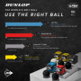 Dunlop Lot de 3 balles de Squash Pro