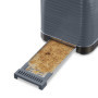 Russell Hobbs Grille Pain [Fentes Extra Larges] Inspire Gris (Design Moderne, Contrôle Brunissage ajustable, Tout type de pain, 