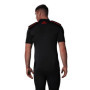 OPTIMUM Origin Epaulières de Rugby Homme, Noir/Rouge, M