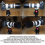 Objectif Collier Trépied Bague de Montage pour Canon EF 70-200mm f/4L USM et Canon EF 70-200mm f/4L is USM et Canon EF 400mm f/5