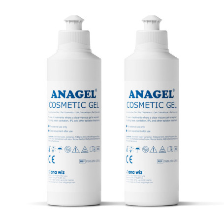 Anagel Gel cosmétique IPL/laser, 2 x 250 ml