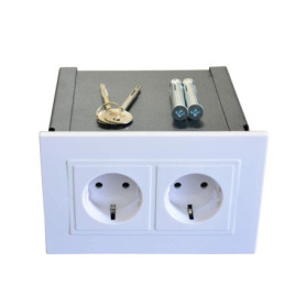 Coffre-Fort Mural Secret Gravitis - Rangement sécuritaire pour Vos Objets de Valeur dans Cette boîte de Rangement à Prise cachée