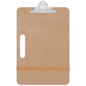 Kurtzy Planche à Dessin d’Artiste - 28 x 43 cm - Planche a Dessin Portable en Bois Solide avec Poignée et Pince À Dessin - Peint