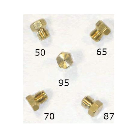 Jeu de conversion de GPL - Cuisinière à gaz 5 brûleurs - Gicleur de propane et de butane, 1 de 0,50 cm, 1 de 0,65 cm, 1 de 0,70 