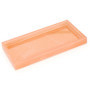 Belle Vous Plateau Bijoux Rose - 19,7 x 10 x 2 cm - Mini Plateau en Résine pour Salle de Bains, Cuisine et Coiffeuse - Porte-Par