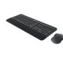 Logitech Ensemble clavier et souris sans fil MK545 ADVANCED, disposition QWERTY US International - Noir