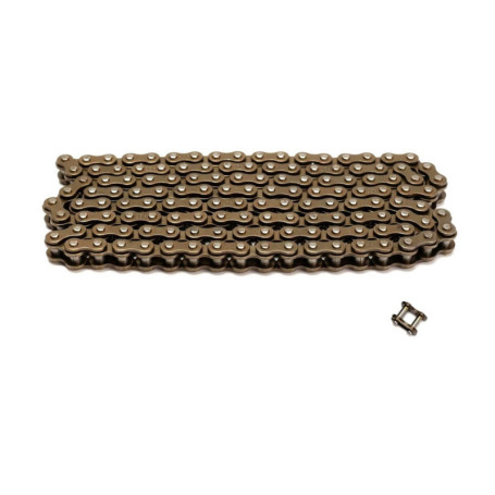 Viviance Chaîne 25H 136 avec pièce de Rechange pour vélo de Poche pour Scooter Quad et Quad 47 / 49cct