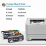 Cool Toner Lot de 2 Cartouches de Toner de Rechange pour HP 05A CE505A 05X CE505X Laserjet P2030 P2035 P2035N P2050 P2055 P2055D