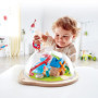 Hape Globe-Aventure de la Vallée Ensoleillée, Jouet 3D avec Labyrinthe Magnétique, Jouet pour Enfant avec Coupole Transparente, 