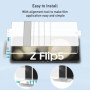 AOKUMA Protections d'écran pour Samsung Galaxy Z Flip 5/Z Flip 6,[2 pièces] Film de Protection en TPU Flexible Compatible avec G