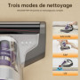 Jimmy JV35 Aspirateur Matelas Anti Acariens 700W avec Stérilisation UV-C, Chauffage à 60℃, Système de Filtration Dual-Cyclonic, 