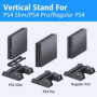 OIVO Support PS4 avec Ventilateur de Refroidissement PS4 pour Playstation 4/PS4 Slim/PS4 Pro, PS4 Pro Support Vertical avec Stat