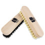 Lenzen Set de Brosses à Chaussures I Kit de 5 Pièces: 2 Brosses de Polissage, 2 Brosses pour Appliquer le Cirage, 1 Brosse Dure 