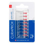 Curaprox brosses interdentaires CPS 07 prime, Refill, 8 pièces, 0,7 mm de diamètre, 2,5 mm d'efficacité, rouge, recharge, sans s