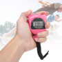 Voluxe Minuterie électronique de chronomètre de Sport, chronomètre Rose imperméable Minuterie de Sport pour des compétitions pou