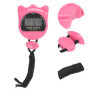 Voluxe Minuterie électronique de chronomètre de Sport, chronomètre Rose imperméable Minuterie de Sport pour des compétitions pou